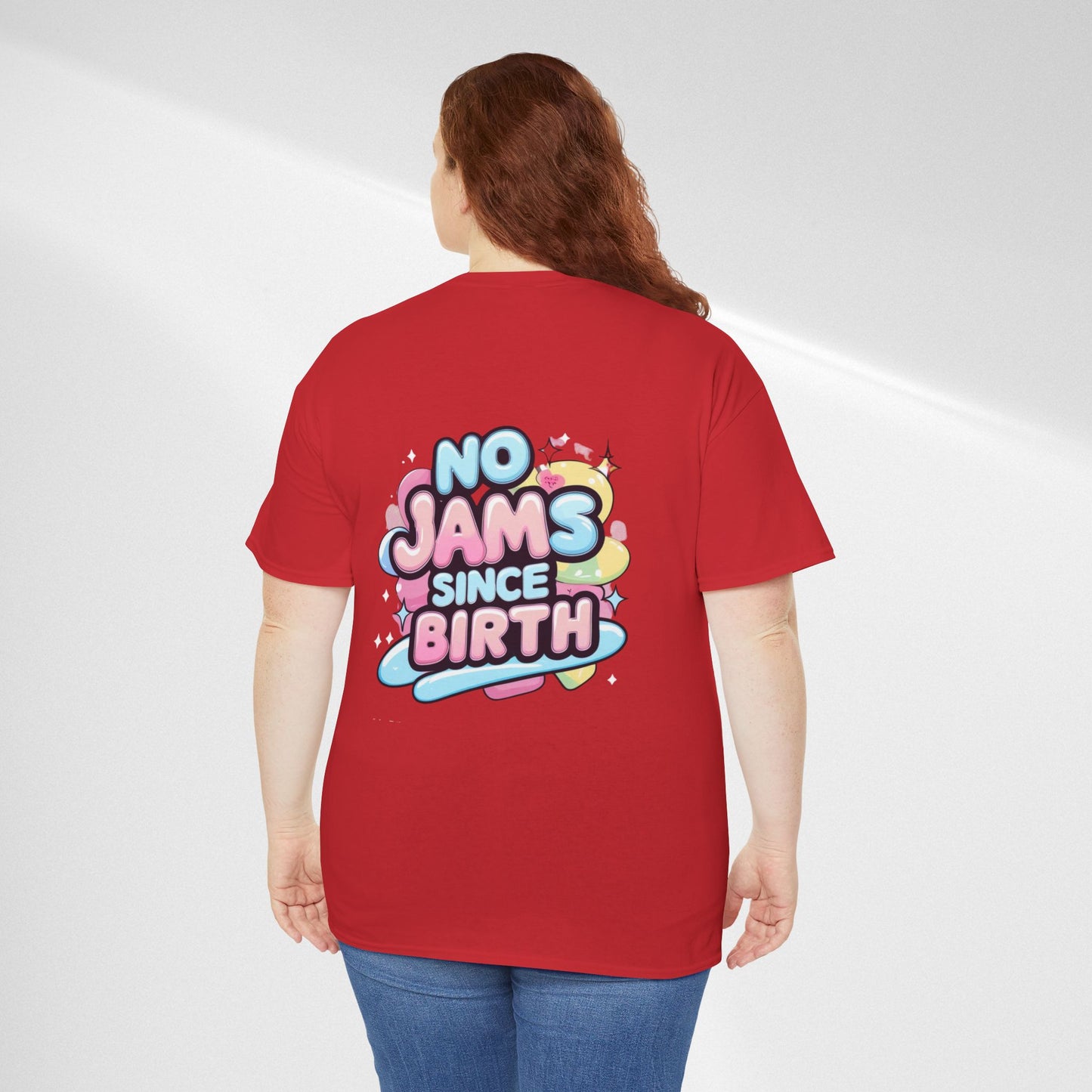 No Jams Since Birth T-Shirt — Cute Pastel Graphic Tee