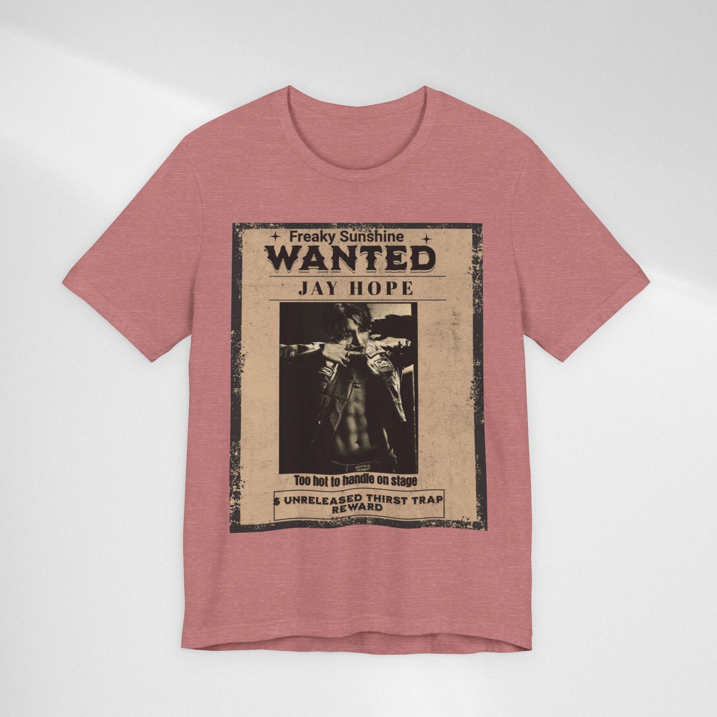Wanted Poster Jay Hope T-Shirt — Vintage Western Graphic Tee