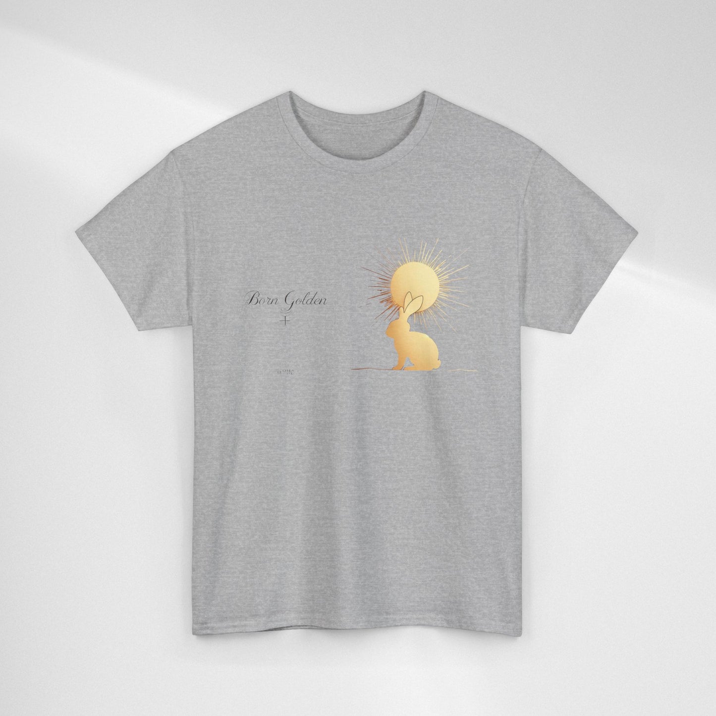JK Golden Child T-Shirt — 'Born Golden' Cute Kids Illustration Tee