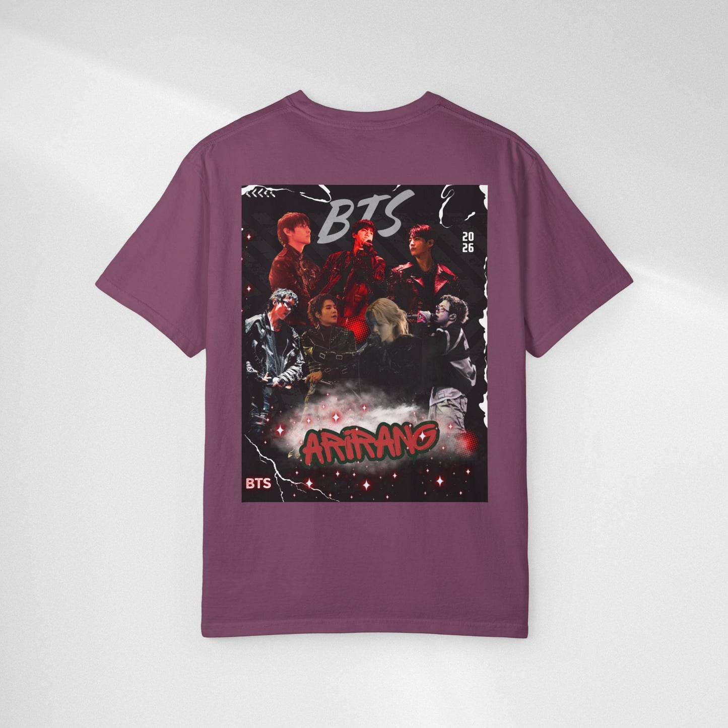 BTS ARIRANG Graphic T-Shirt — "Arirang" BTS Style Concert Tee