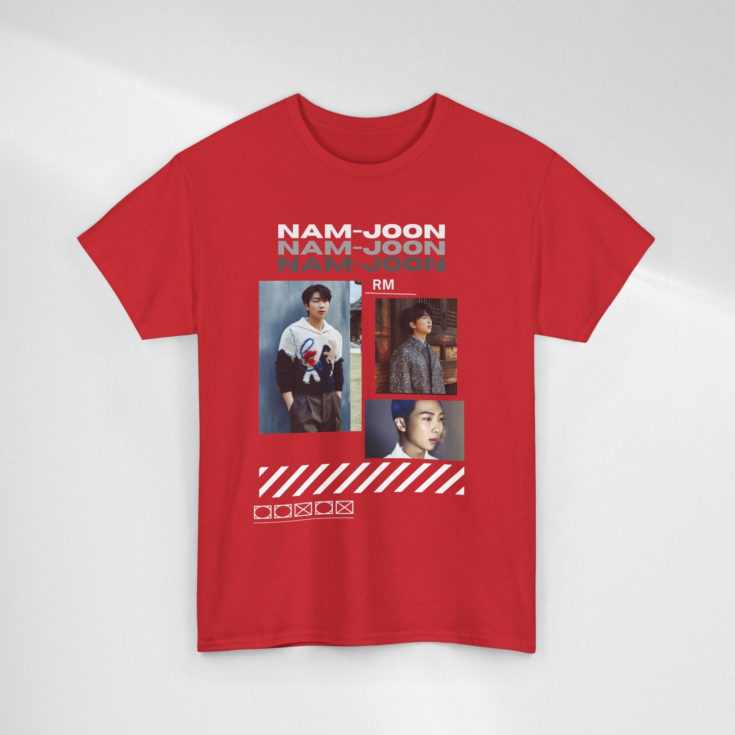 RM (Nam-Joon) Photo Collage K-Pop Graphic Tee