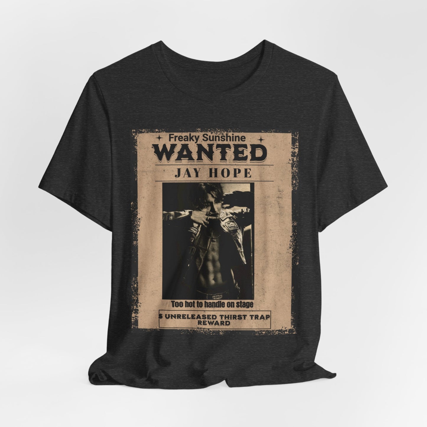 Wanted Poster Jay Hope T-Shirt — Vintage Western Graphic Tee