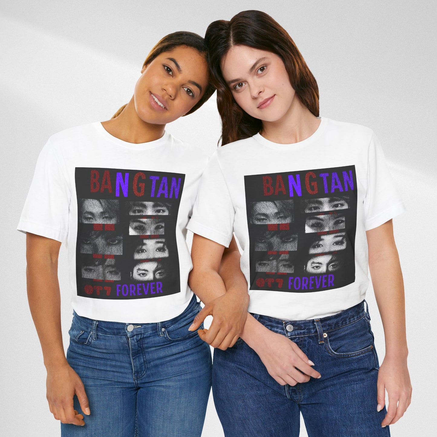 Bangtan Forever BTS Eyes Graphic Tee – K‑Pop Fan Shirt