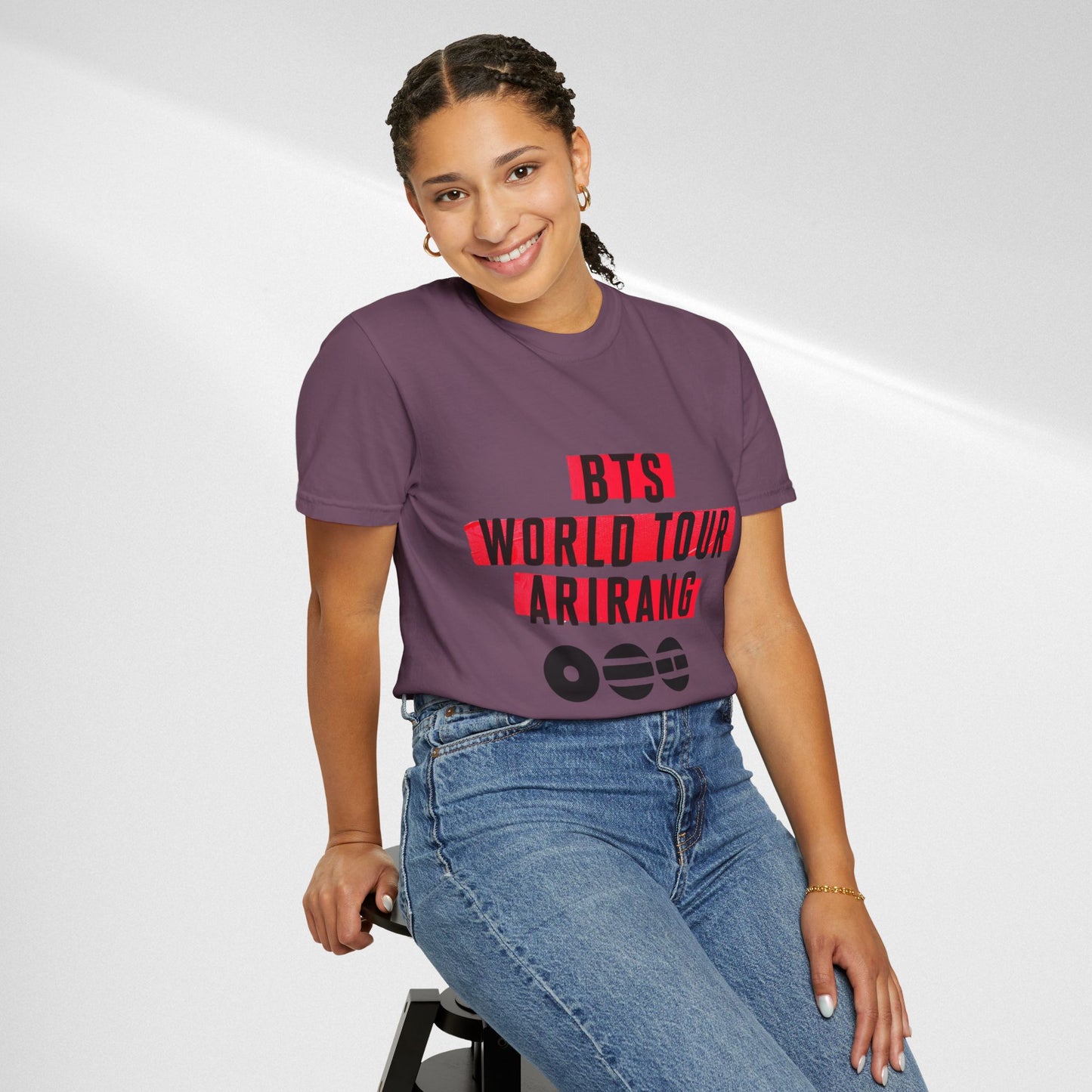 BTS World Tour T-Shirt — "BTS World Tour Arirang" Concert Tee