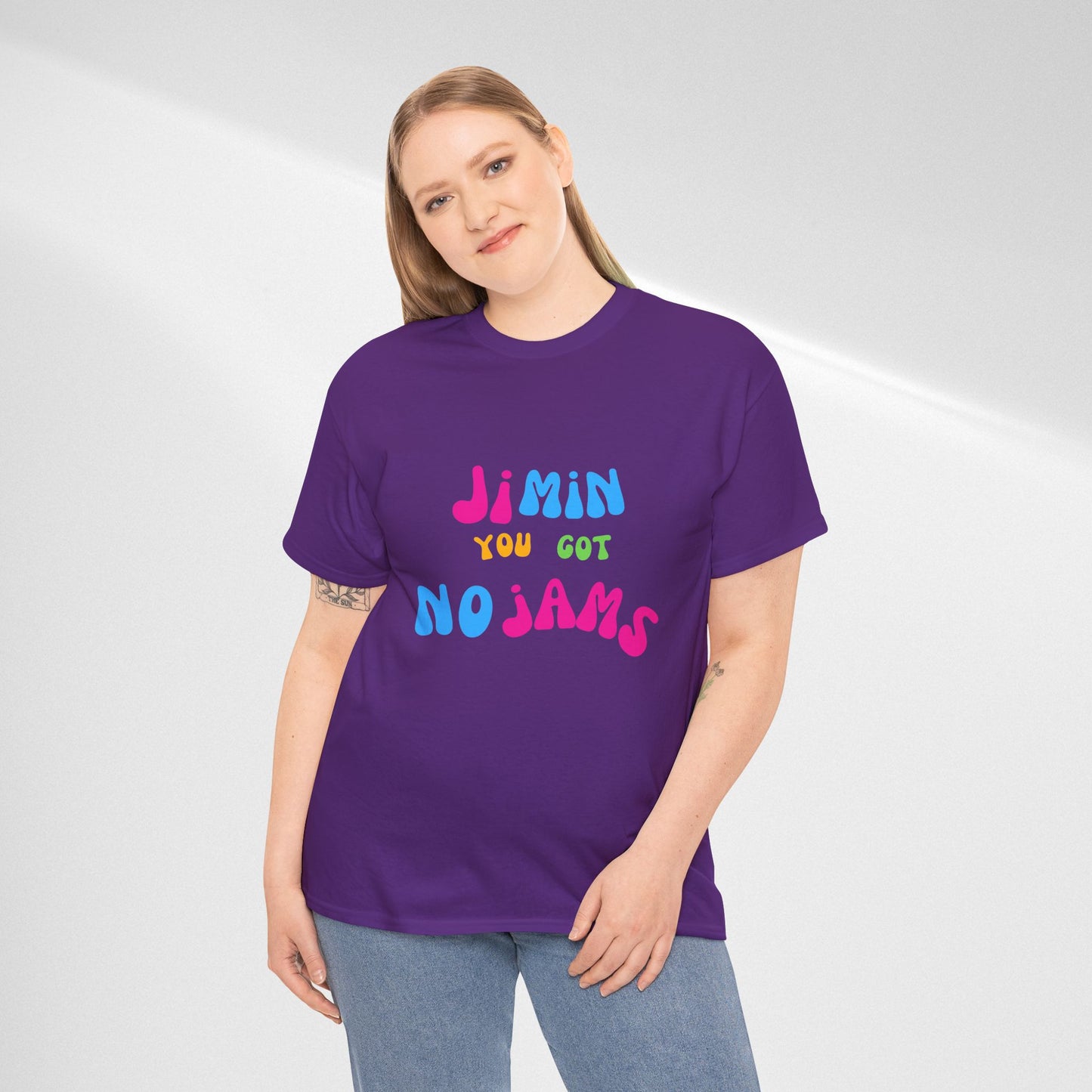 Jimin You Got No Jams T-Shirt — Colorful K-Pop Fan Tee
