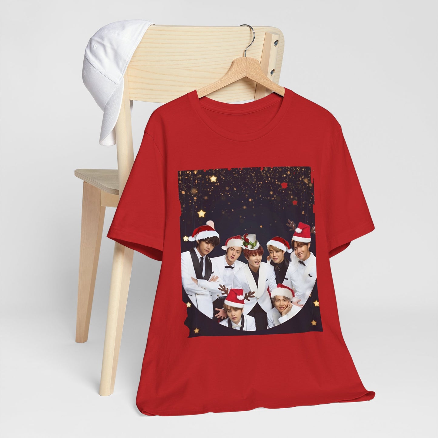 BTS Holiday Photo Crew Christmas Tee