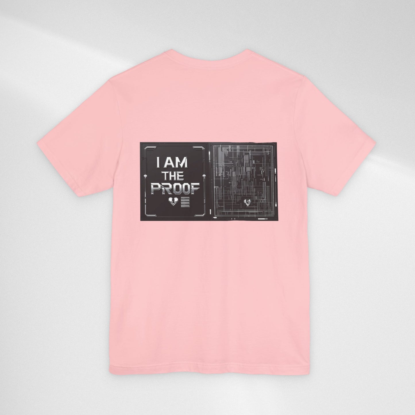Bulletproof Vest Floral Tee — “I Am The Proof” Graphic T‑Shirt