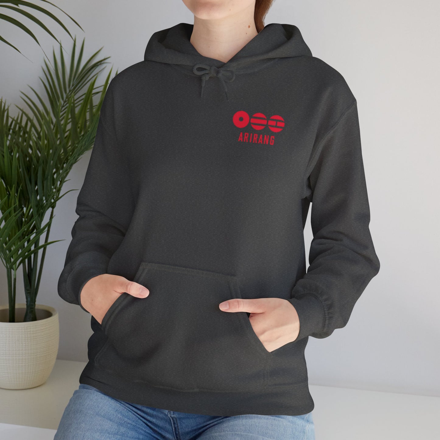 BTS World Tour "ARRIANG" Hoodie — Minimal Logo Tour Pullover