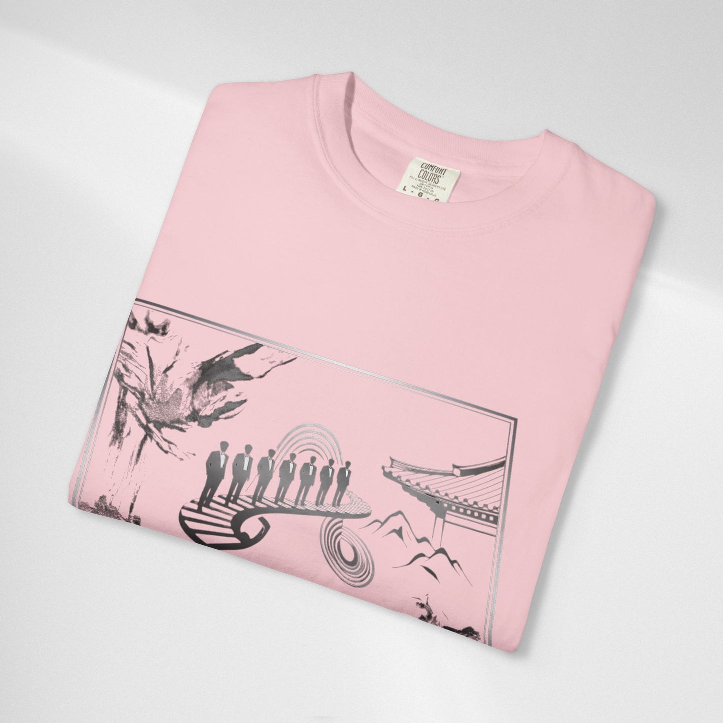 BTS Arirang Graphic T-Shirt — Korean Folklore Illustration Tee