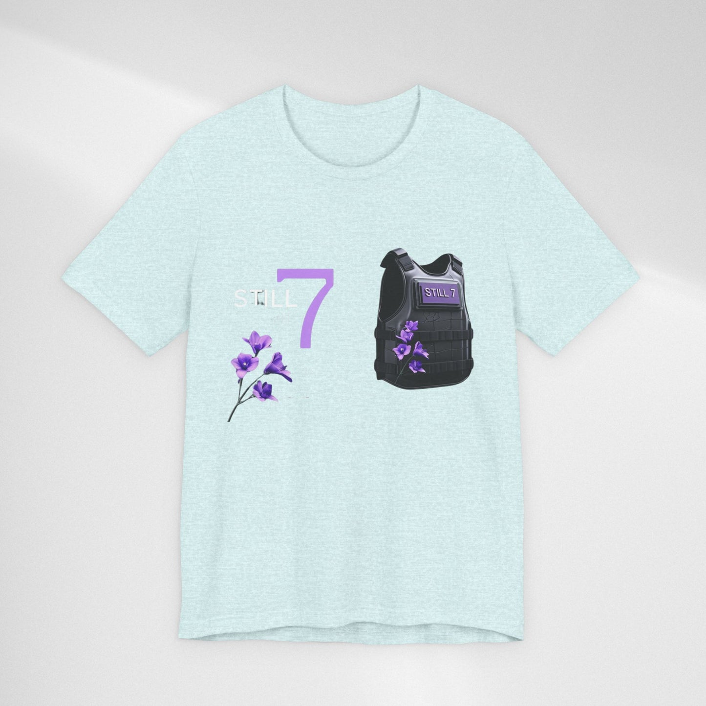 Bulletproof Vest Floral Tee — “I Am The Proof” Graphic T‑Shirt