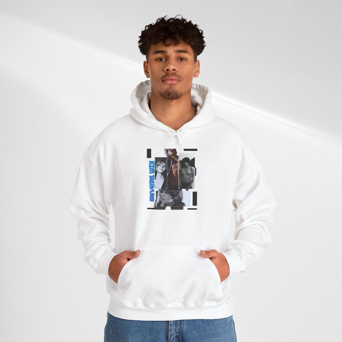 TAE Hoodie — Graphic Photo Collage 'Goth Romance' Streetwear Pullover