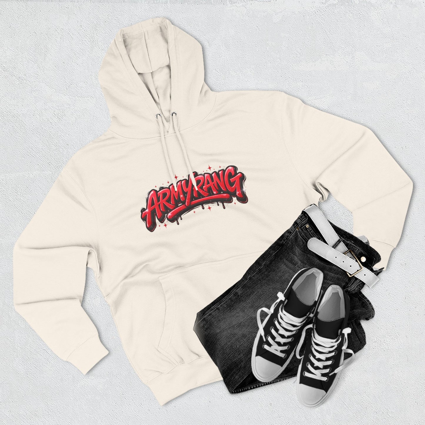BTS Inspired Graphic Hoodie — Vibrant Group Portrait Streetwear