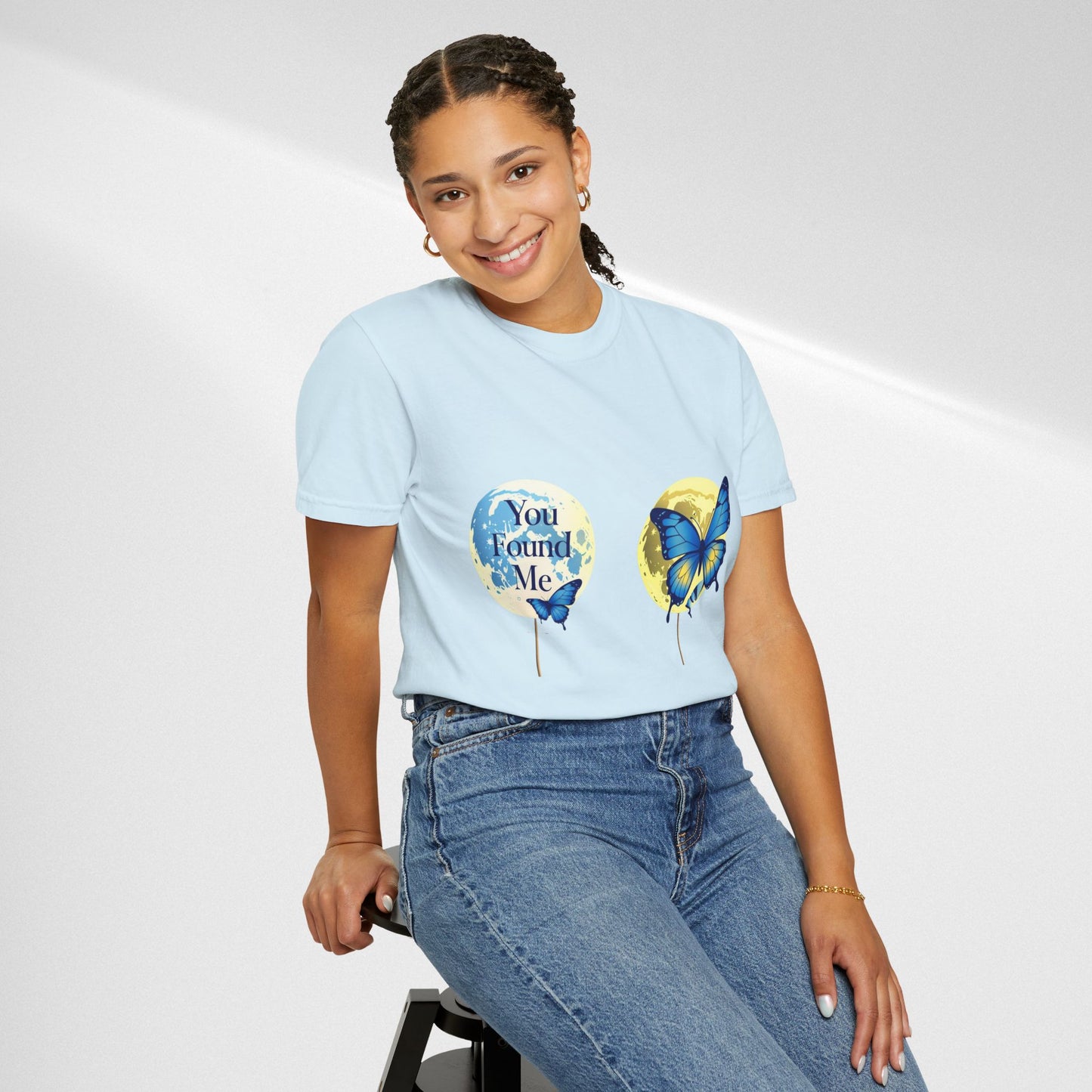 Butterfly "You Found Me" Graphic T-Shirt