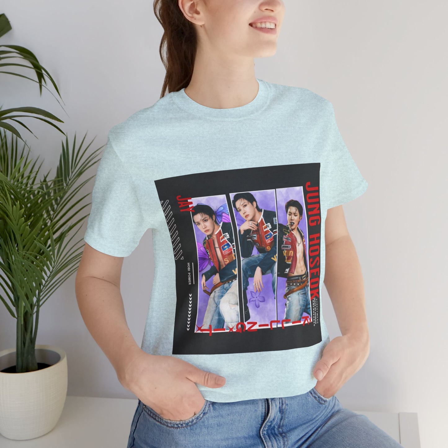 Jung Hoseok K-Pop Photo Collage T-Shirt