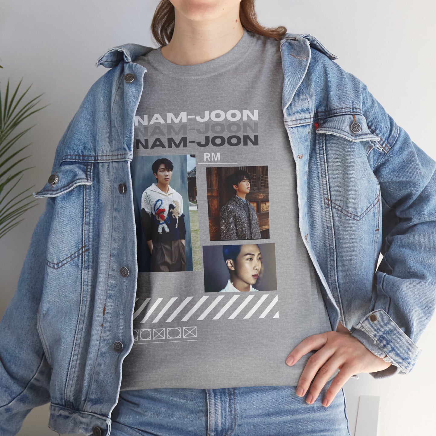RM (Nam-Joon) Photo Collage K-Pop Graphic Tee