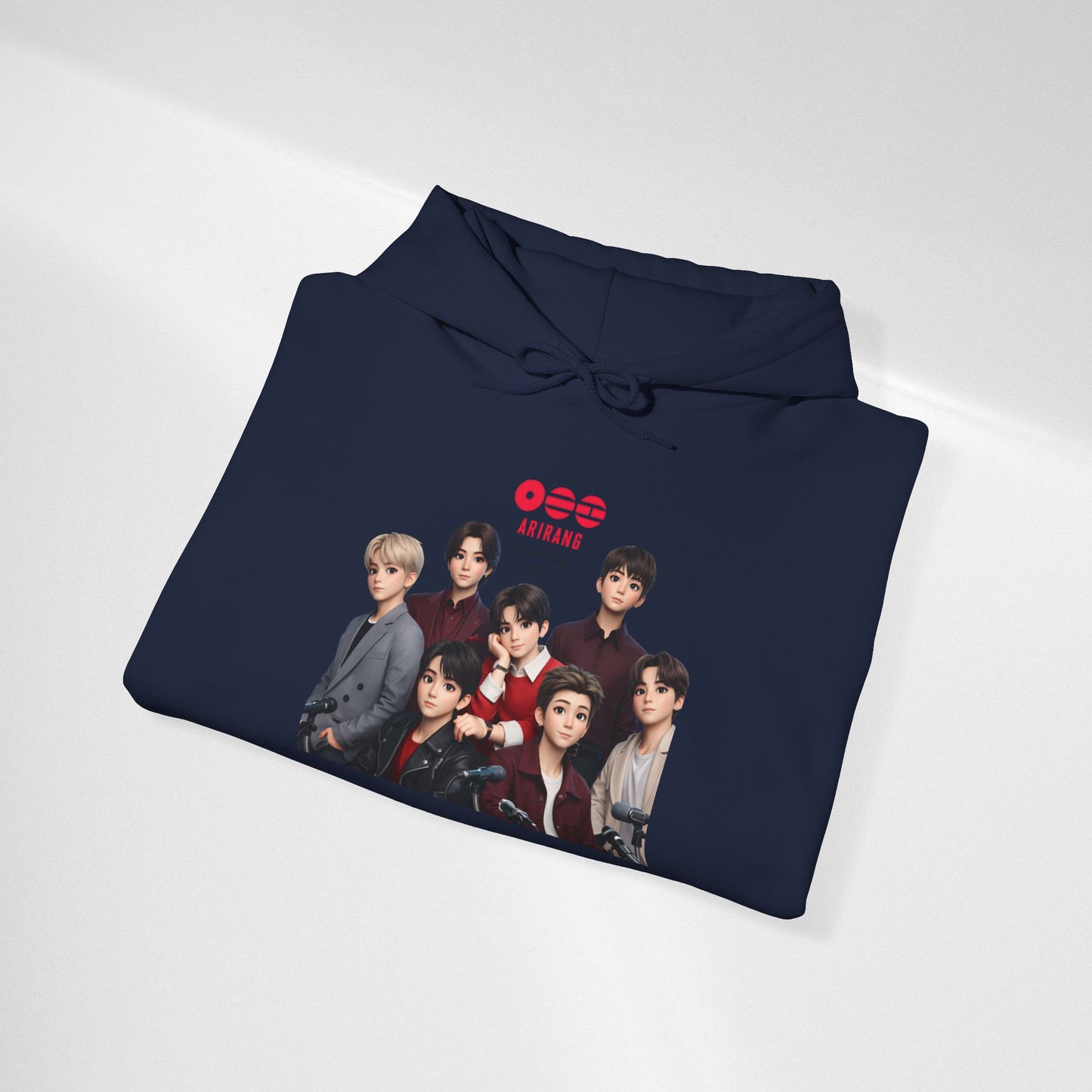 BTS Group Photo Hoodie – Korean Boy Band Pullover