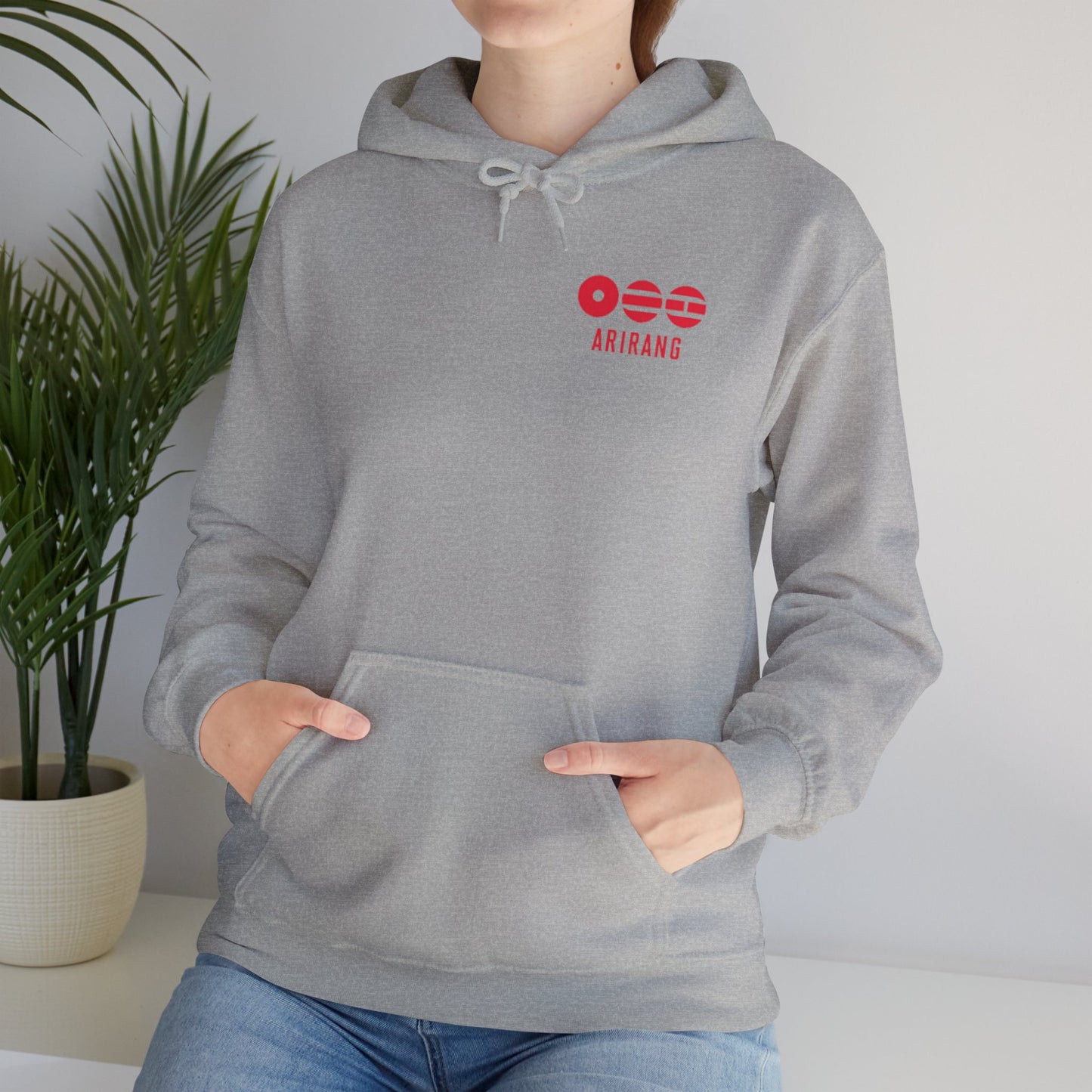 BTS World Tour "ARRIANG" Hoodie — Minimal Logo Tour Pullover