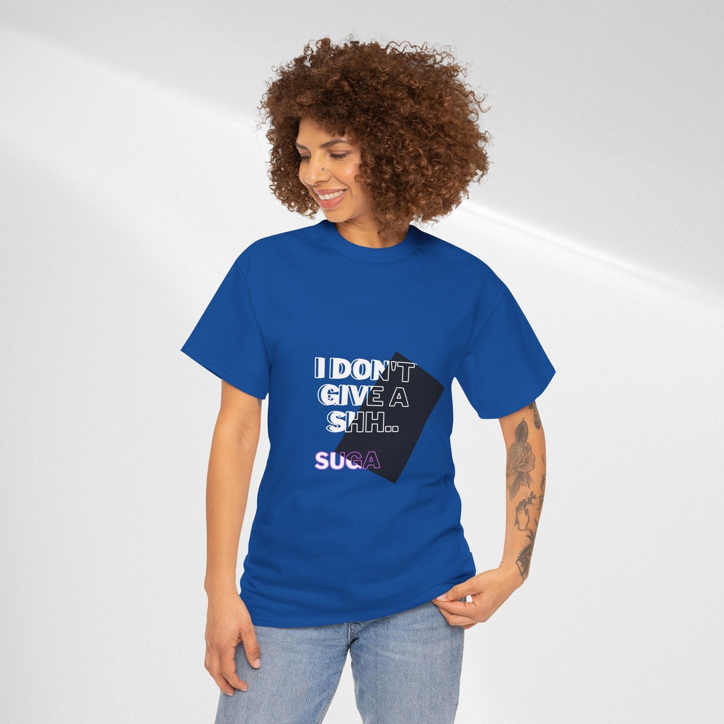 I Don't Give a Shh Tee — Bold Graphic Statement T‑Shirt