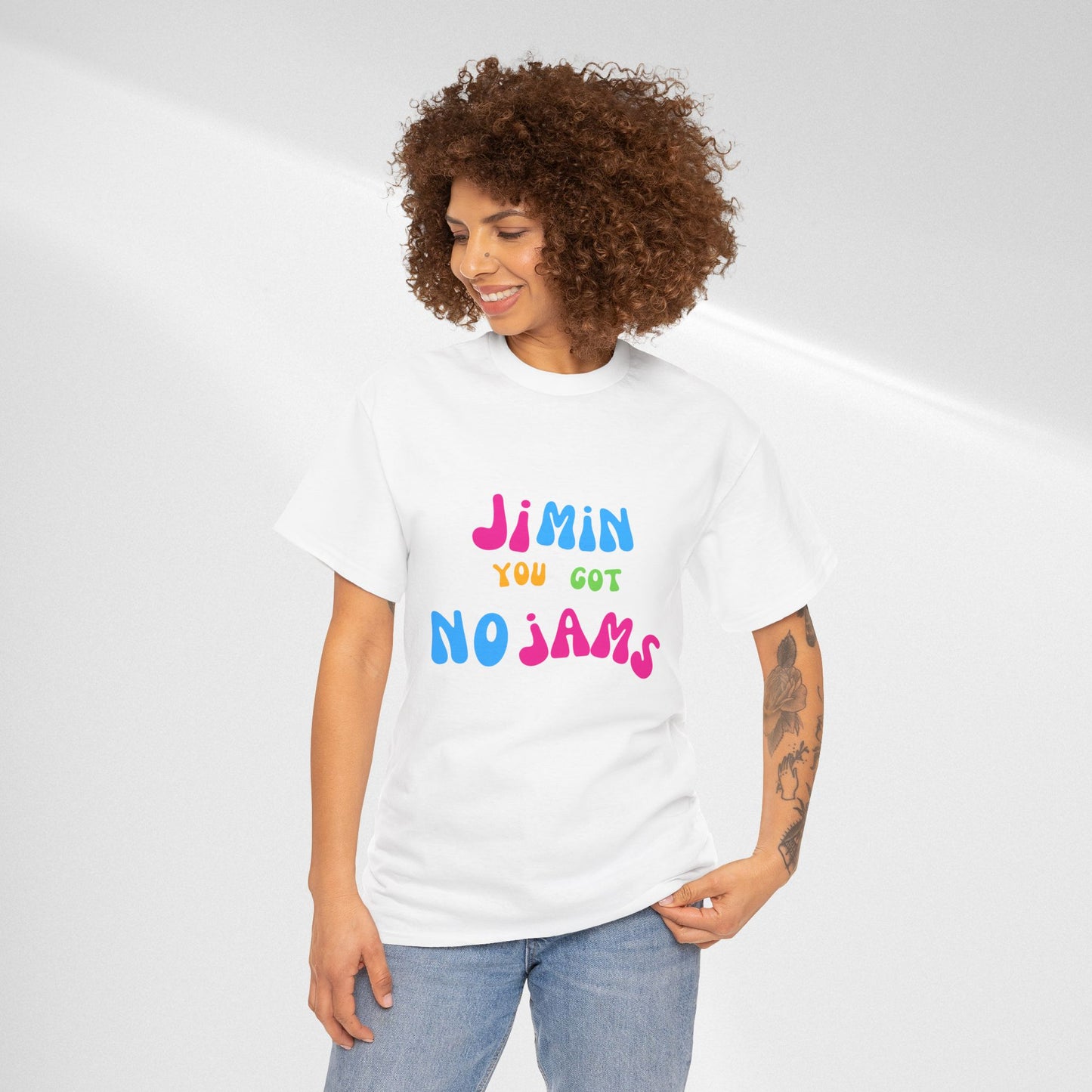 Jimin You Got No Jams T-Shirt — Colorful K-Pop Fan Tee