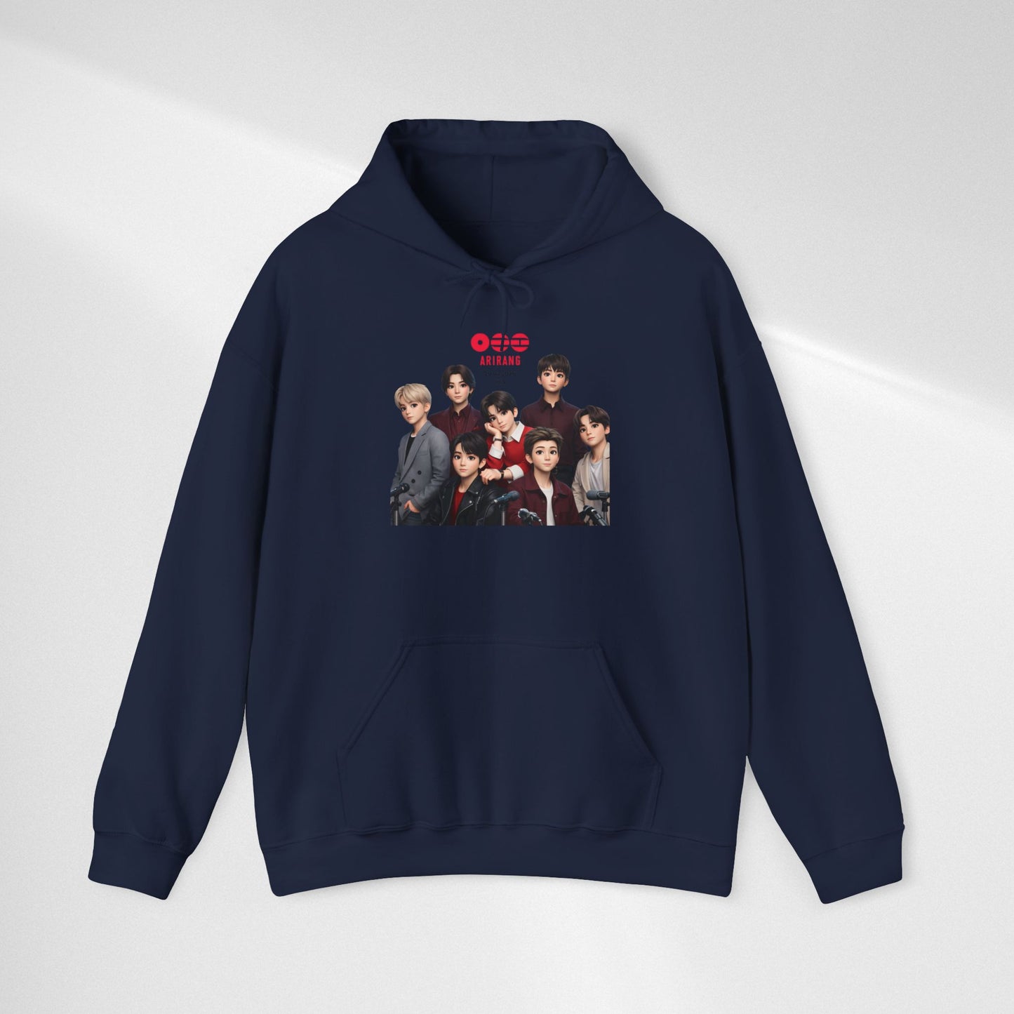 BTS Group Photo Hoodie – Korean Boy Band Pullover