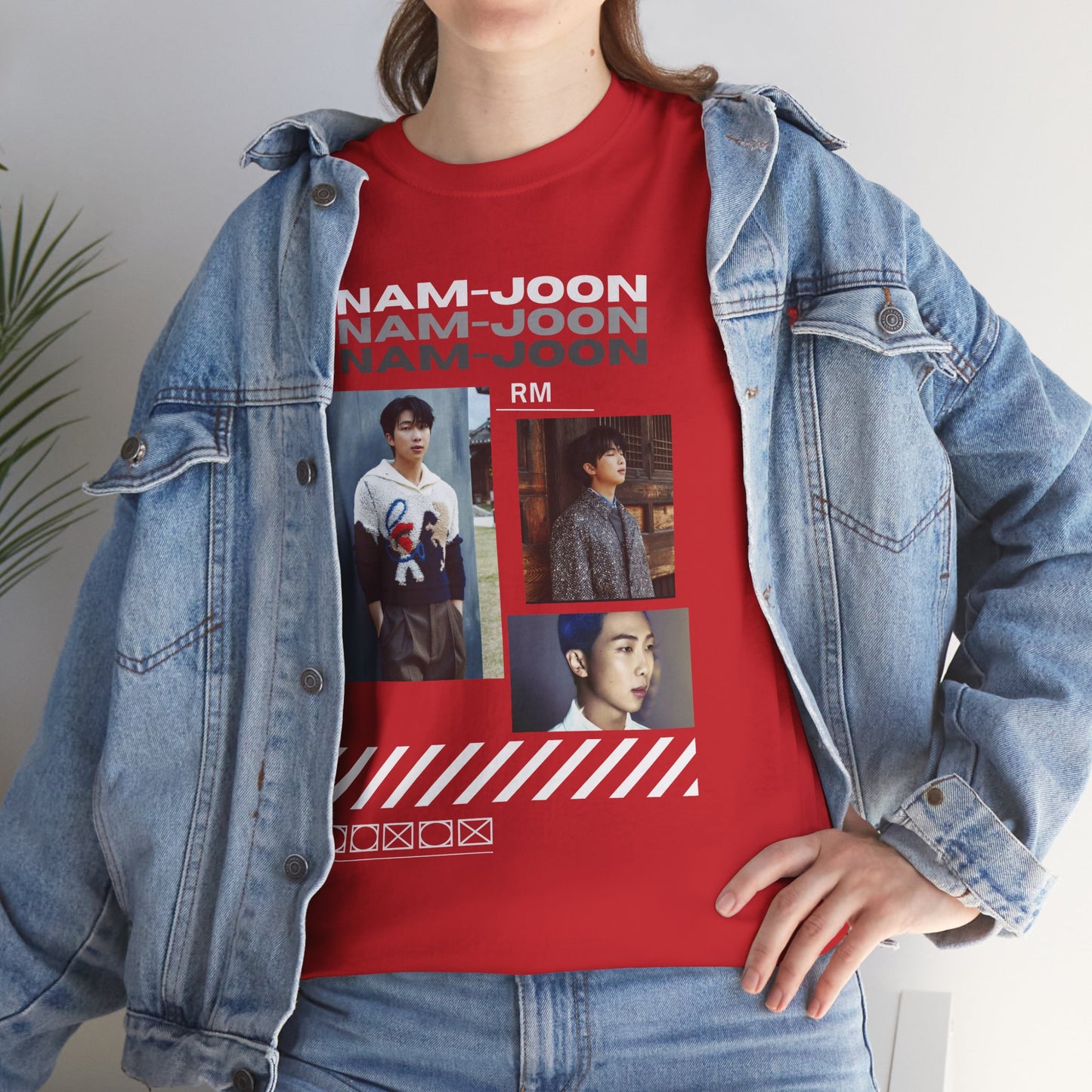 RM (Nam-Joon) Photo Collage K-Pop Graphic Tee