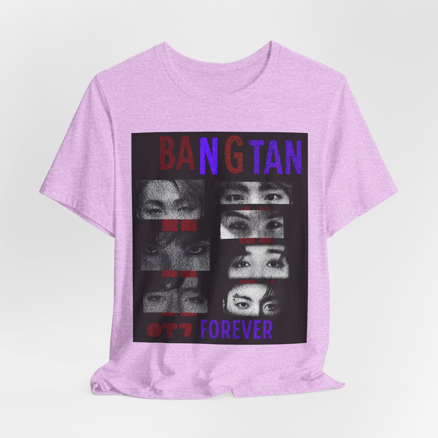 Bangtan Forever BTS Eyes Graphic Tee – K‑Pop Fan Shirt