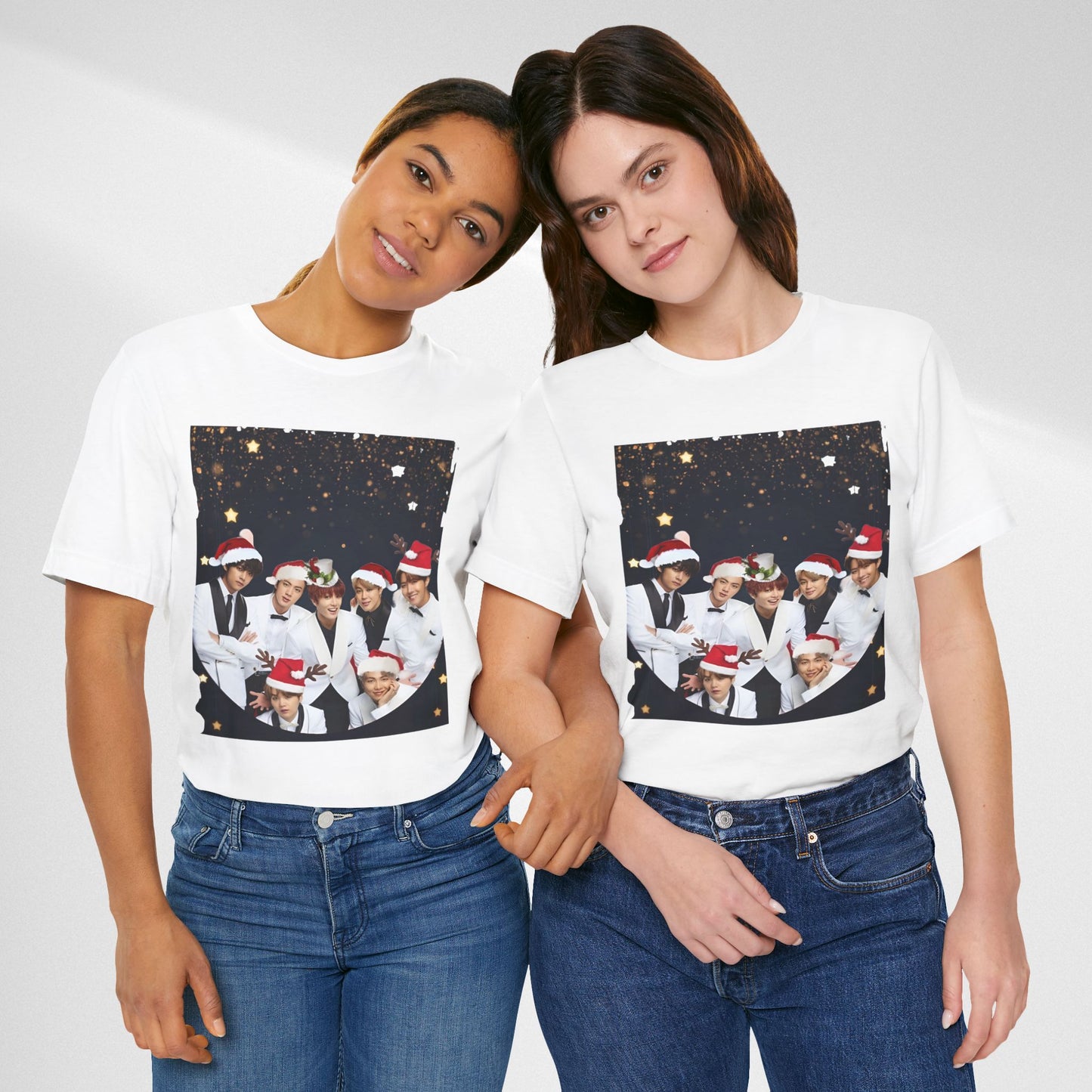 BTS Holiday Photo Crew Christmas Tee