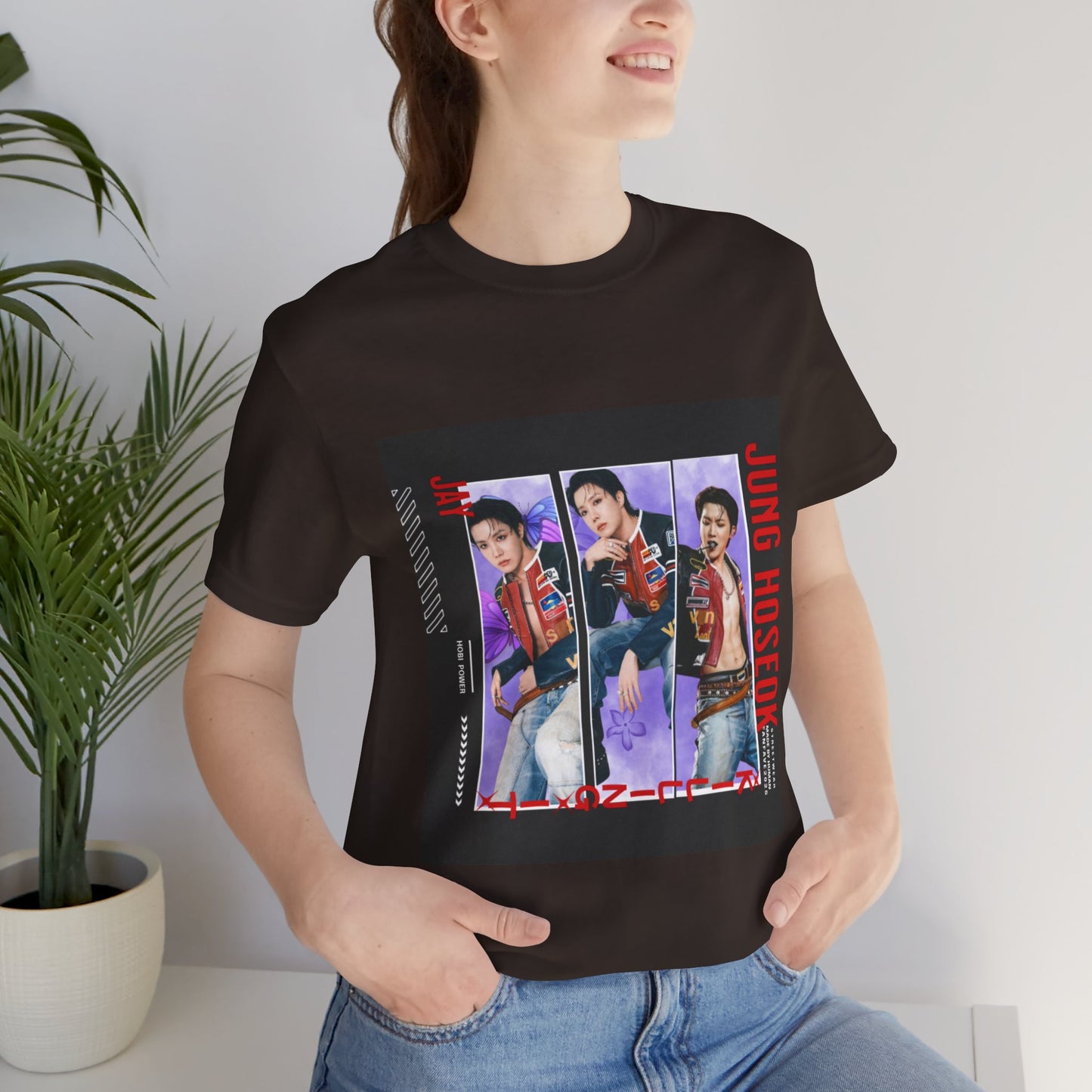 Jung Hoseok K-Pop Photo Collage T-Shirt