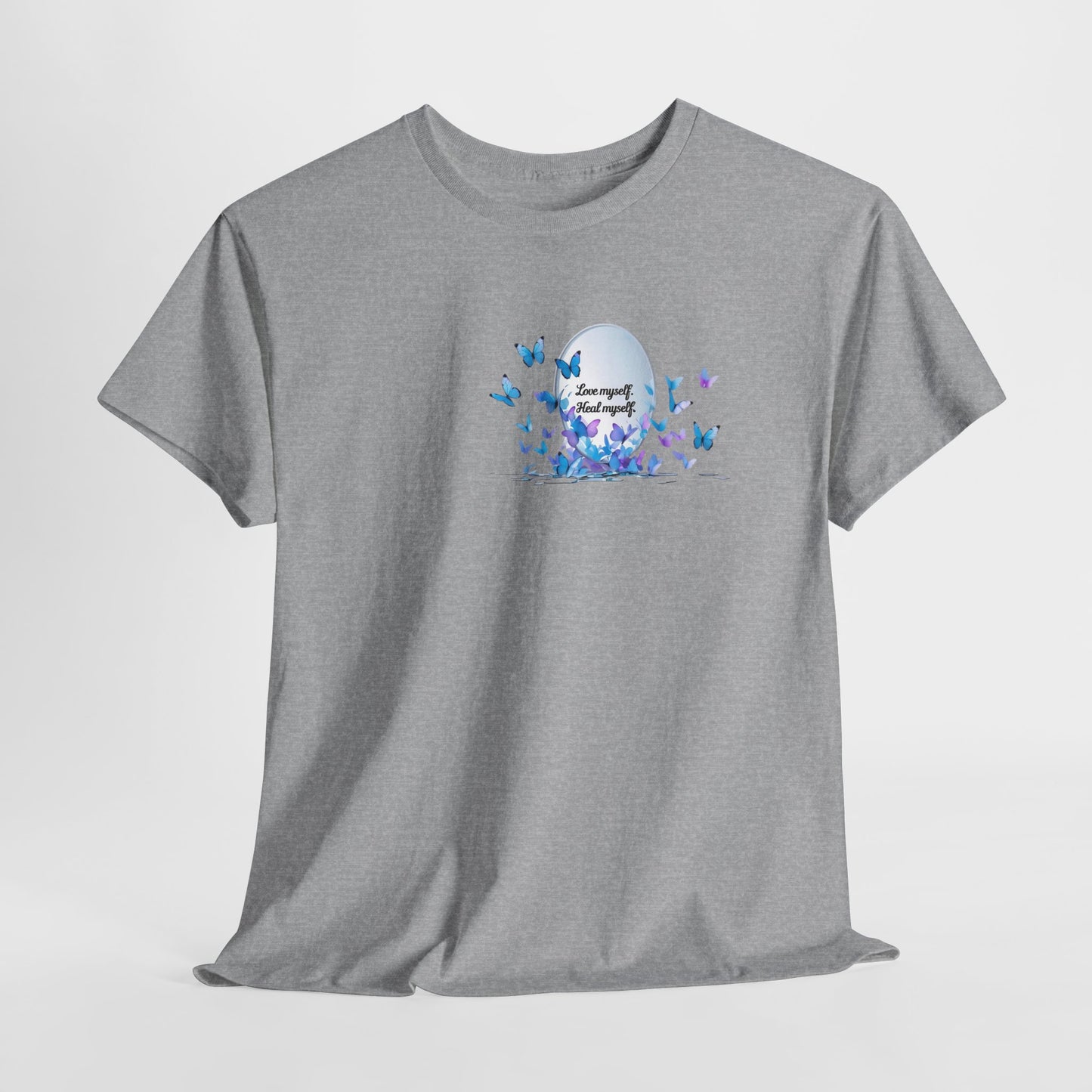Butterfly Moon T-Shirt — "Strength Through Change" Inspirational Tee