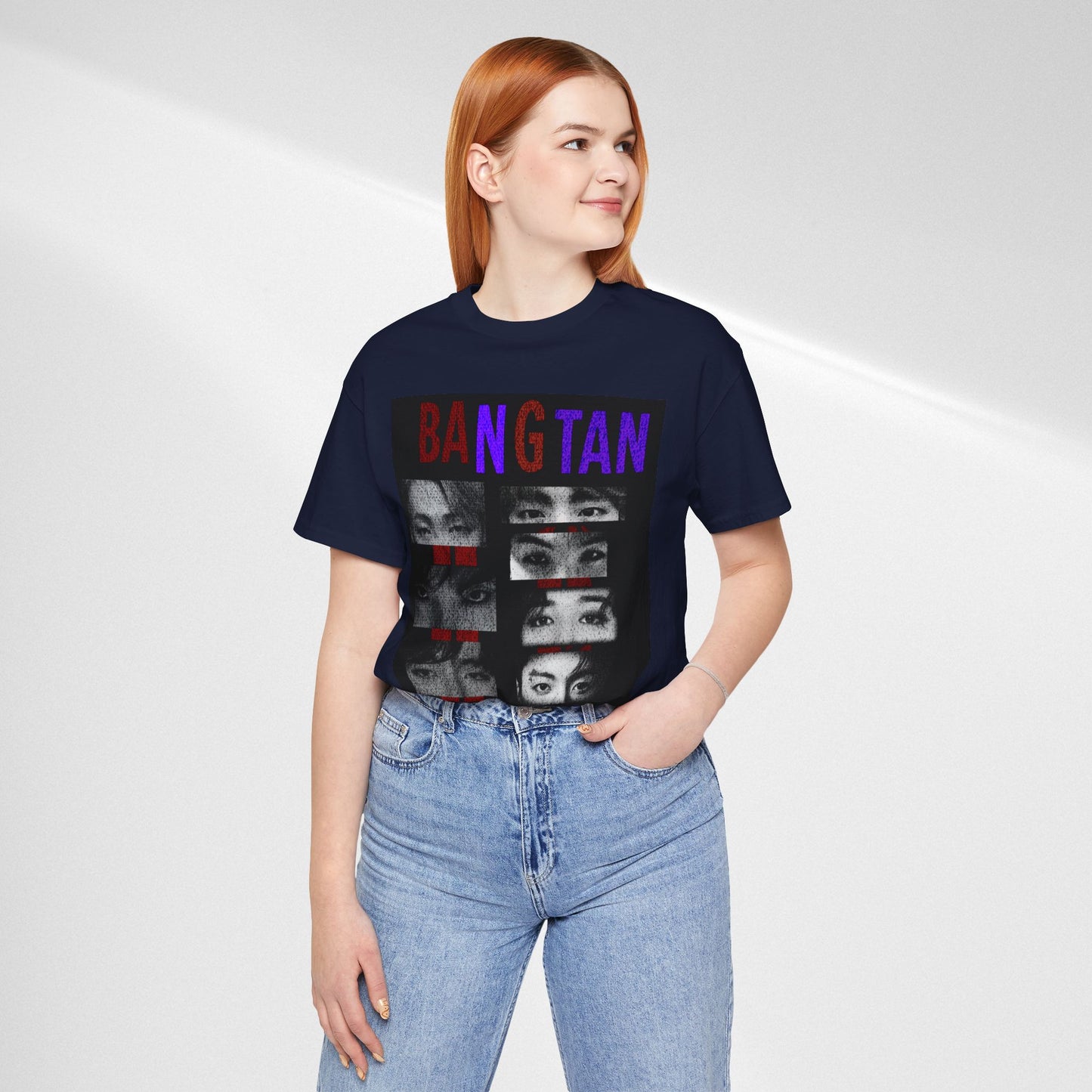 Bangtan Forever BTS Eyes Graphic Tee – K‑Pop Fan Shirt