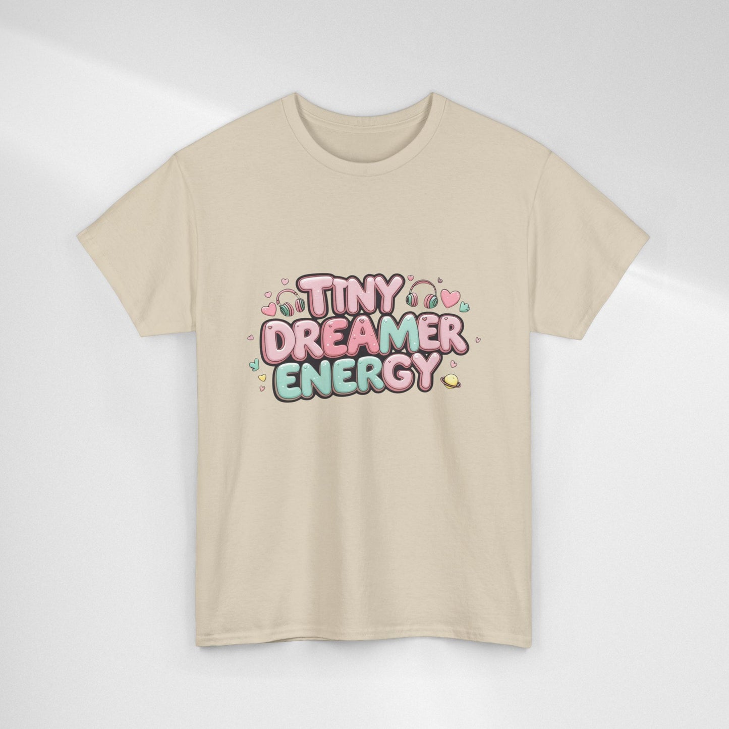 TinyTan Dreamer Energy T-Shirt — Cute Pastel Graphic Tee