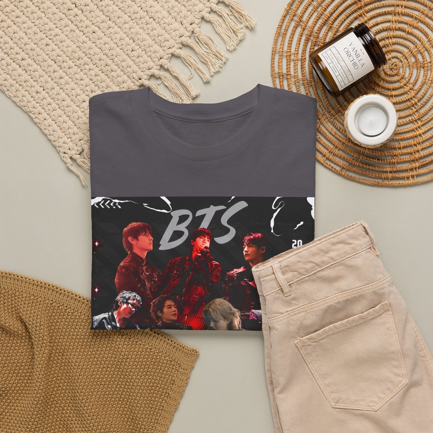 BTS Album Art Graphic Tee — 'Arirang' Fan Shirt