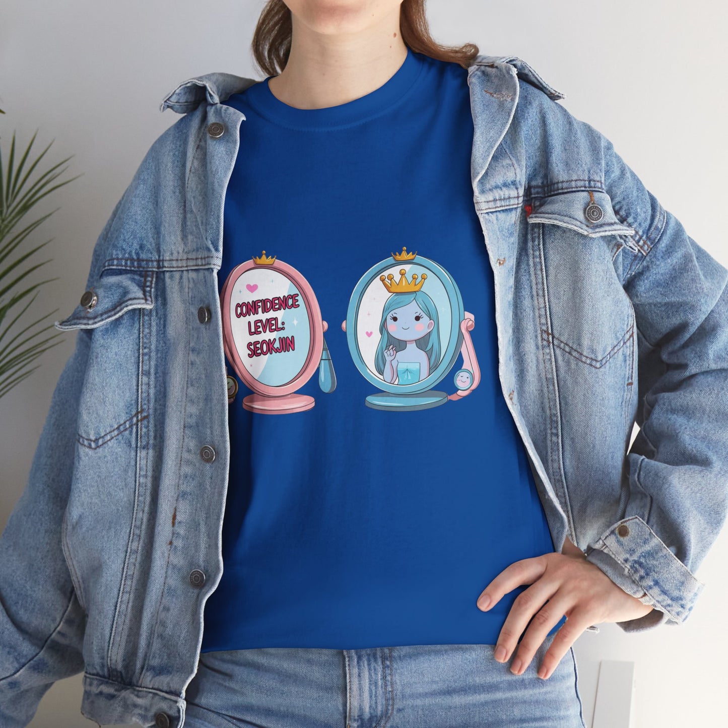 BTS Jin Confidence Level T-Shirt — Seokjin Fan Tee