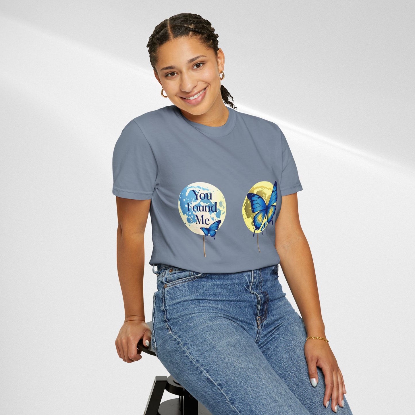 Butterfly "You Found Me" Graphic T-Shirt
