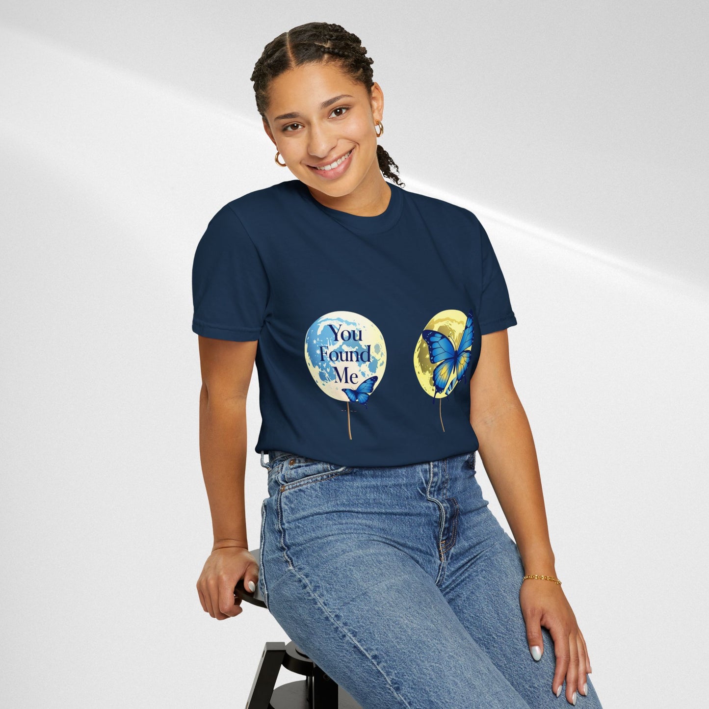 Butterfly "You Found Me" Graphic T-Shirt