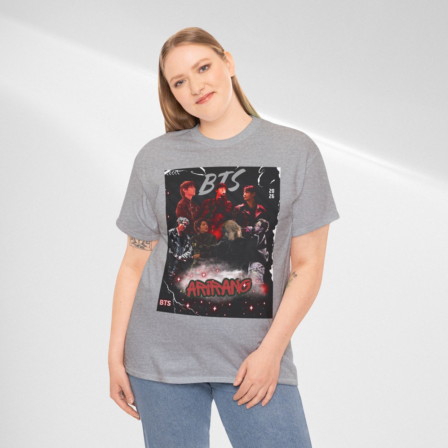 BTS Album Art Graphic Tee — 'Arirang' Fan Shirt