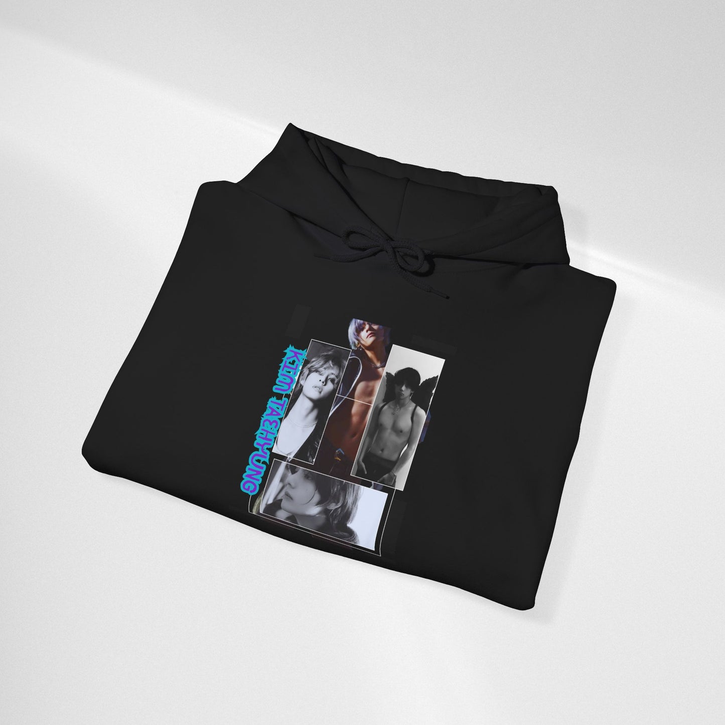 TAE Hoodie — Graphic Photo Collage 'Goth Romance' Streetwear Pullover