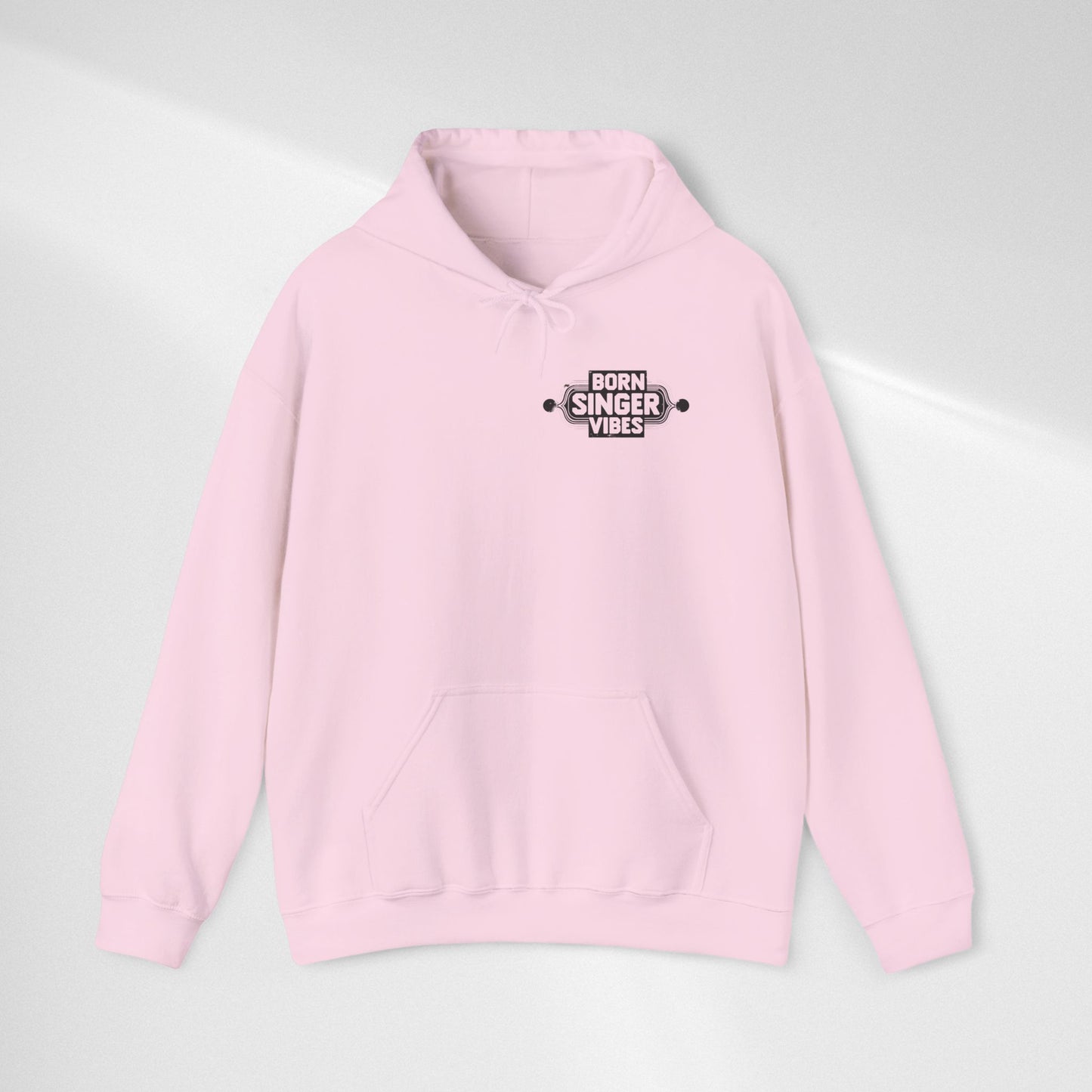 Hoodie - Born Singer Vibes Graphic Pullover