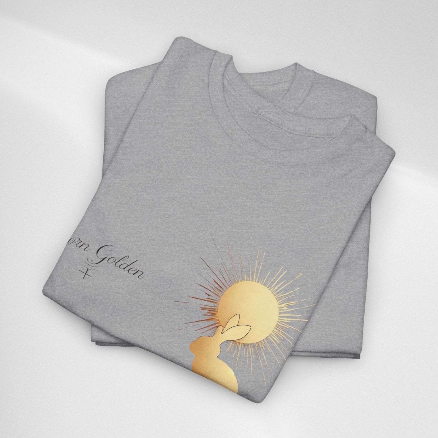 JK Golden Child T-Shirt — 'Born Golden' Cute Kids Illustration Tee