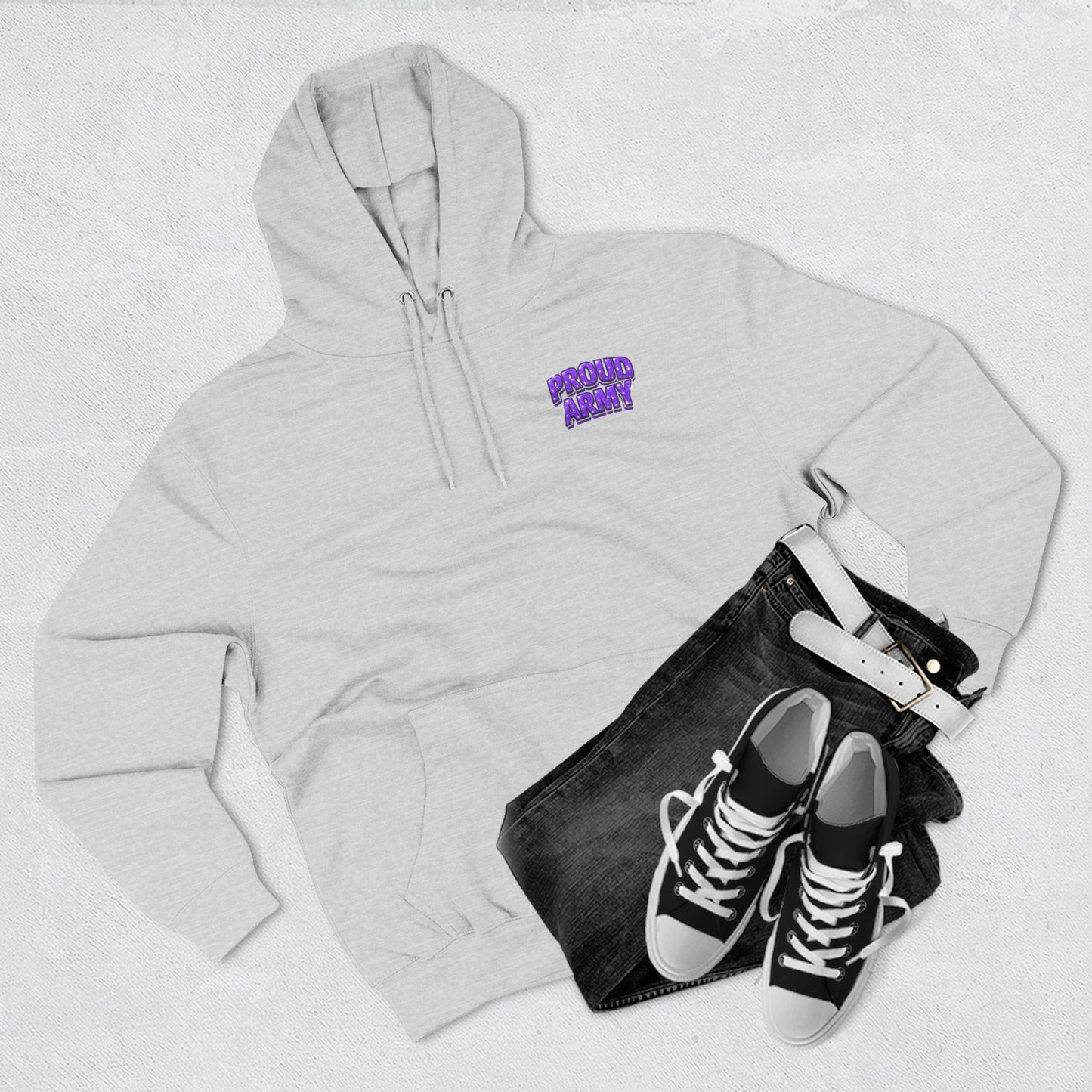 BTS Bangtan Photo-Panel Hoodie — 'Bangtan' 9-Eyes Graphic Fleece Hoodie