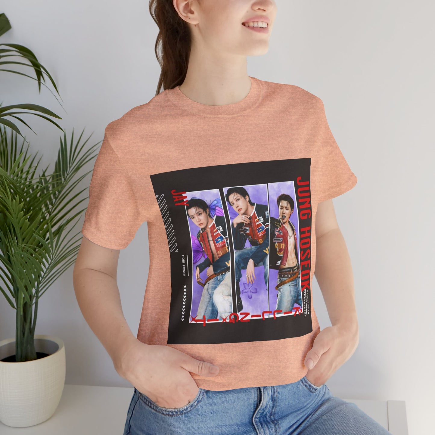 Jung Hoseok K-Pop Photo Collage T-Shirt
