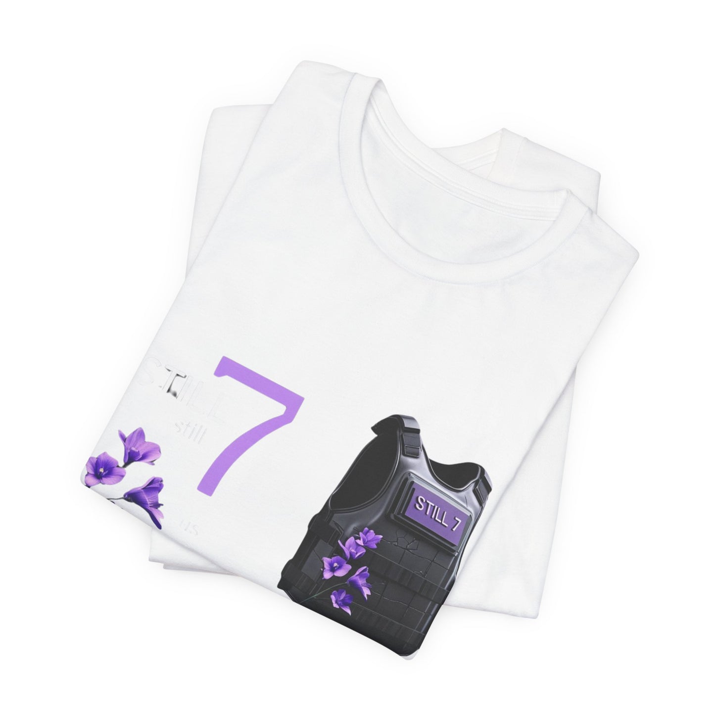 Bulletproof Vest Floral Tee — “I Am The Proof” Graphic T‑Shirt