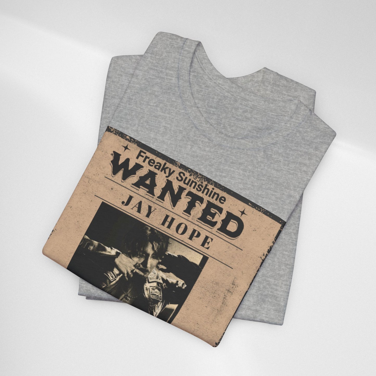 Wanted Poster Jay Hope T-Shirt — Vintage Western Graphic Tee