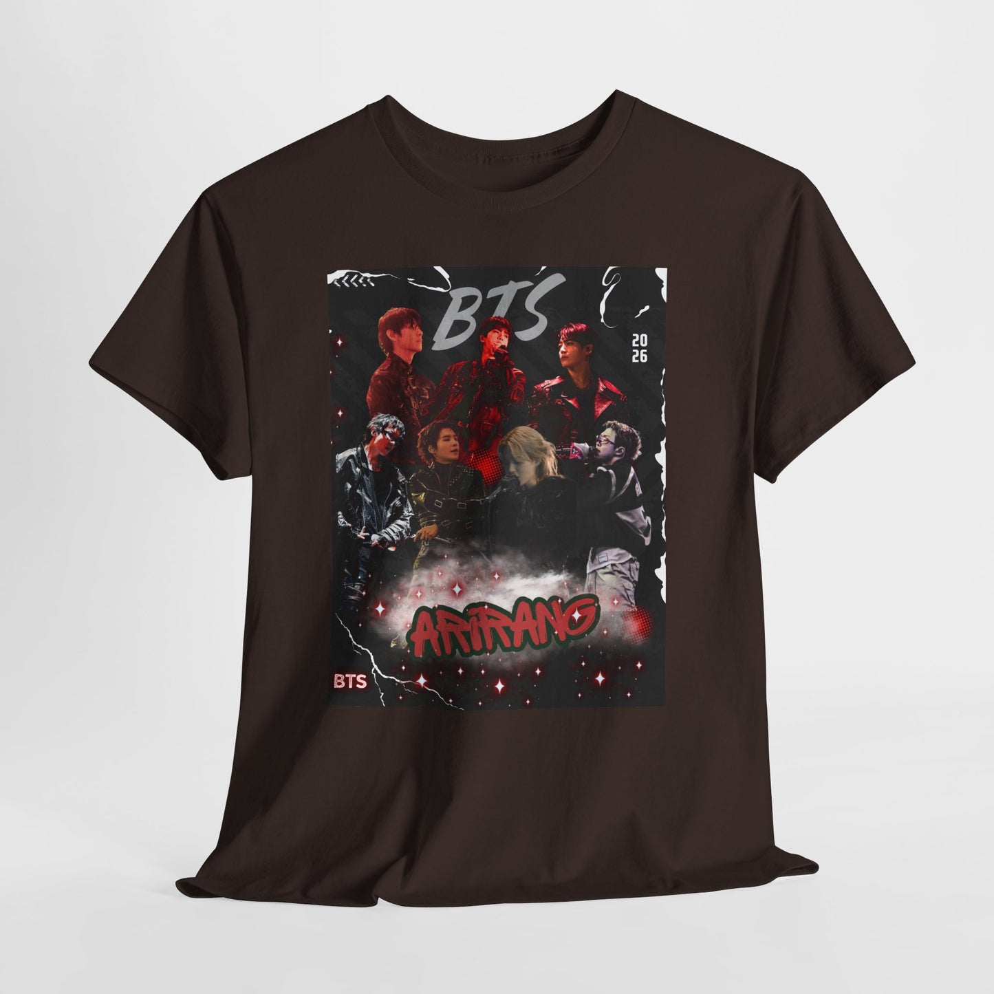 BTS Album Art Graphic Tee — 'Arirang' Fan Shirt