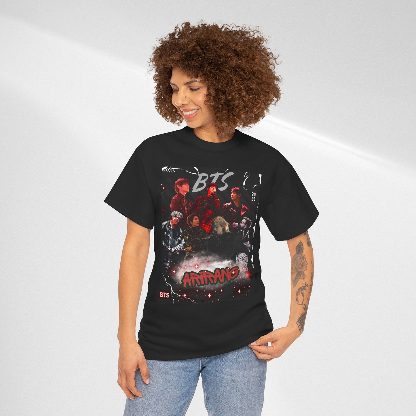 BTS Album Art Graphic Tee — 'Arirang' Fan Shirt