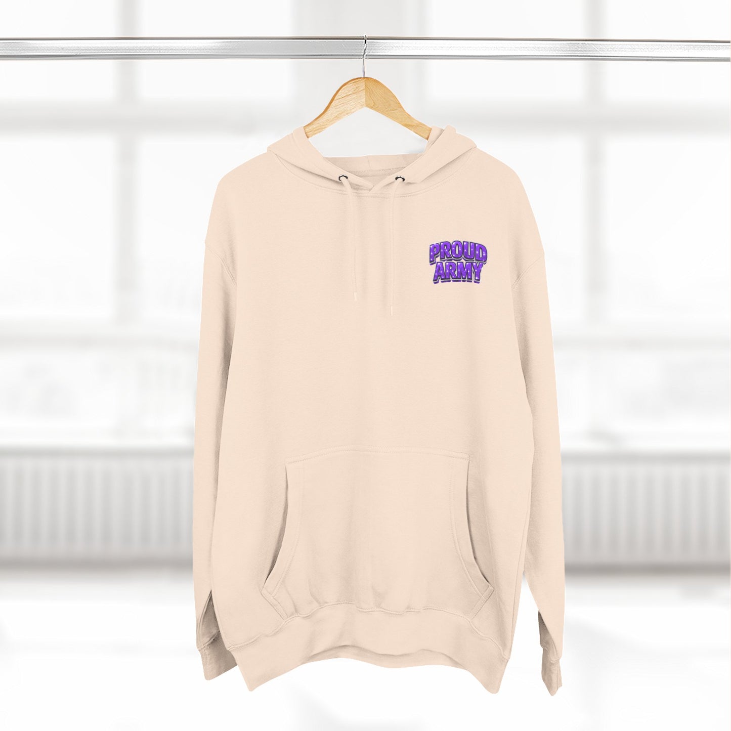 BTS Bangtan Photo-Panel Hoodie — 'Bangtan' 9-Eyes Graphic Fleece Hoodie