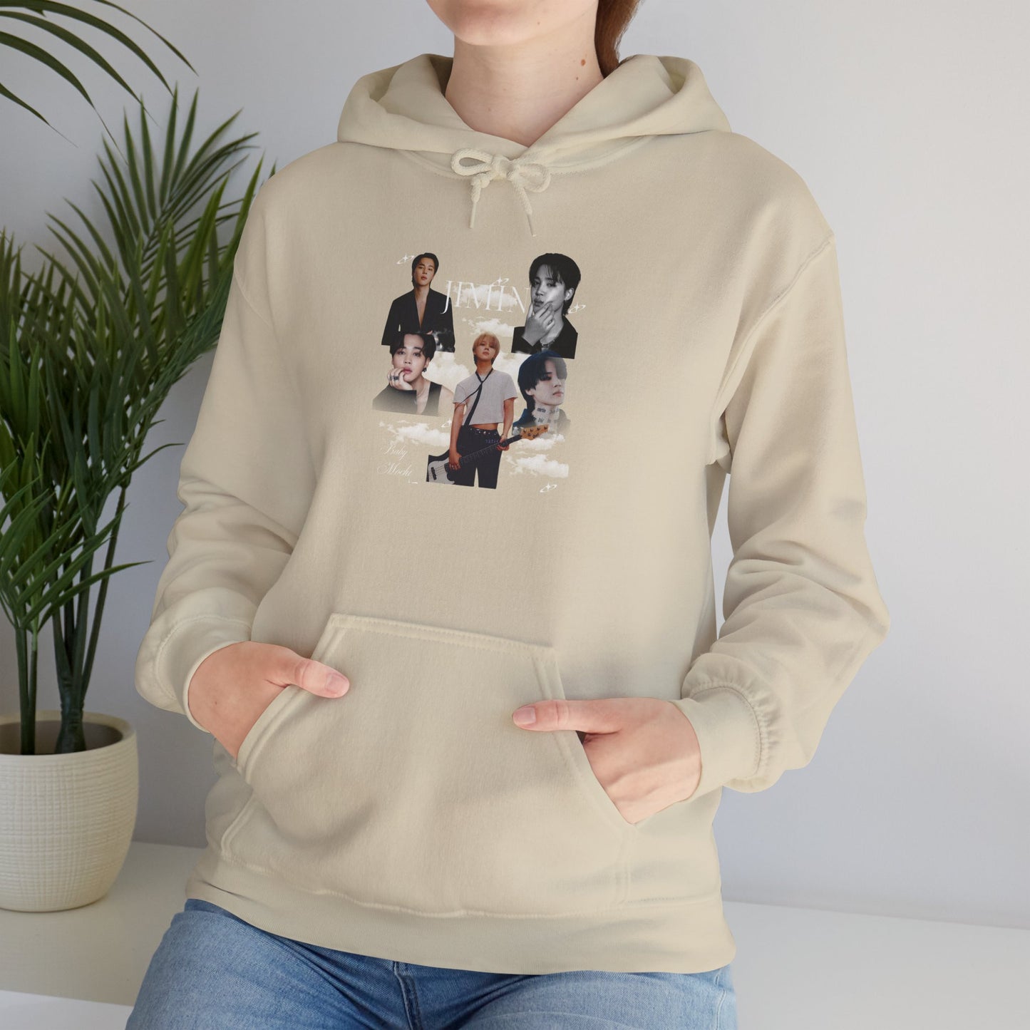 K-Pop Idol JIMIN  Photo Collage Hoodie — Aesthetic Fan Pullover