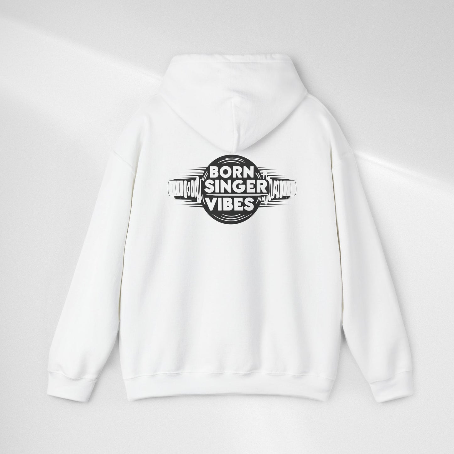 Hoodie - Born Singer Vibes Graphic Pullover