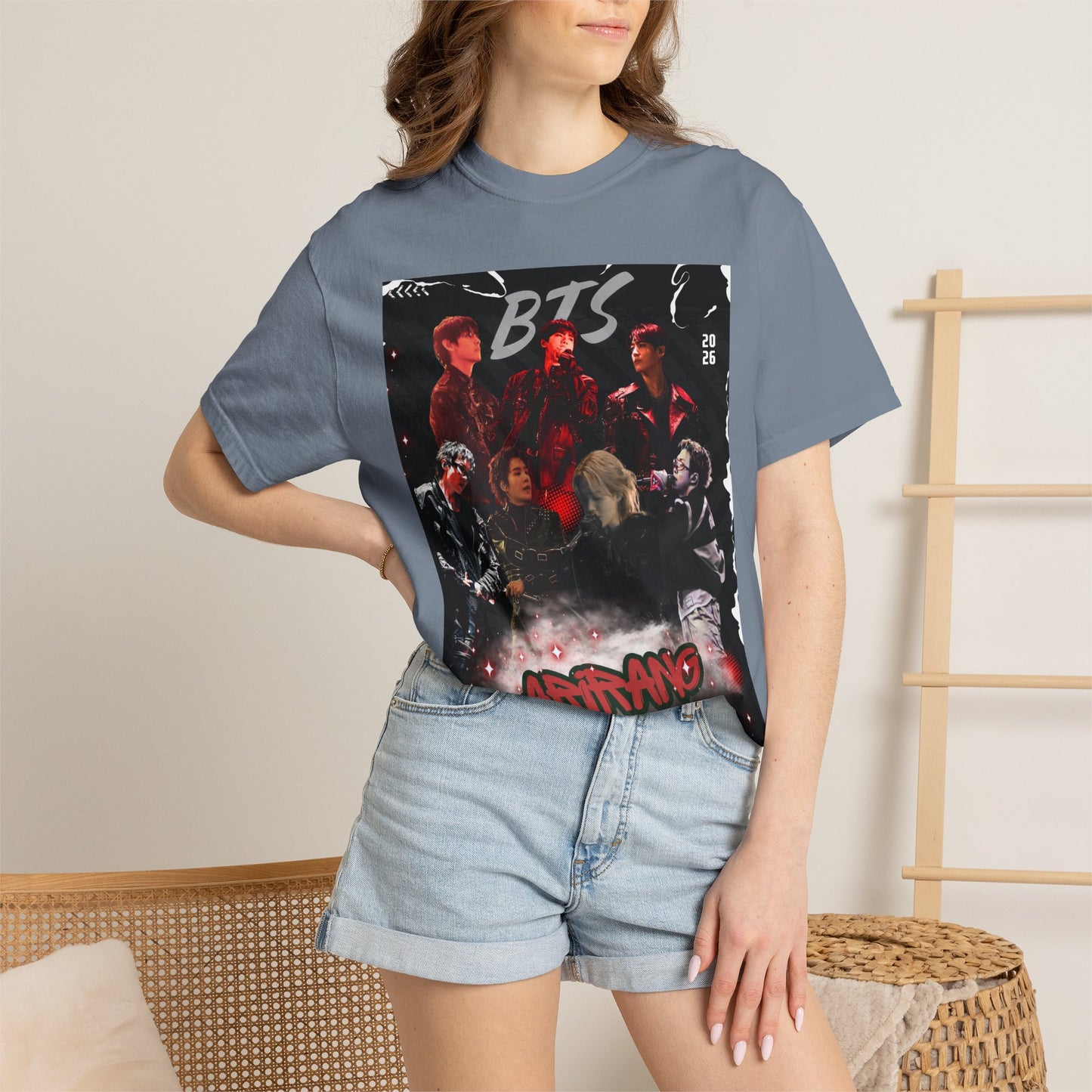 BTS ARIRANG Graphic T-Shirt — "Arirang" BTS Style Concert Tee