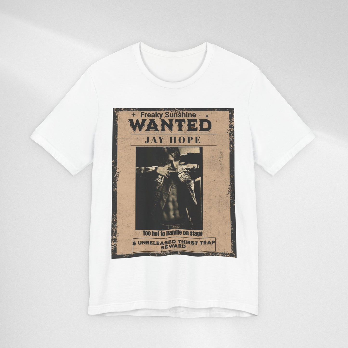 Wanted Poster Jay Hope T-Shirt — Vintage Western Graphic Tee